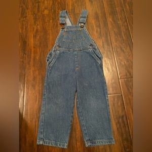 Vintage Levi’s Denim Overalls size 3t orange tab